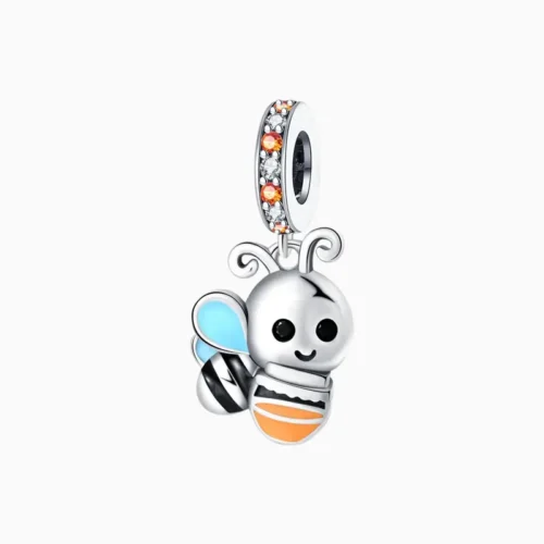 Charm Abeja Feliz Con Miel