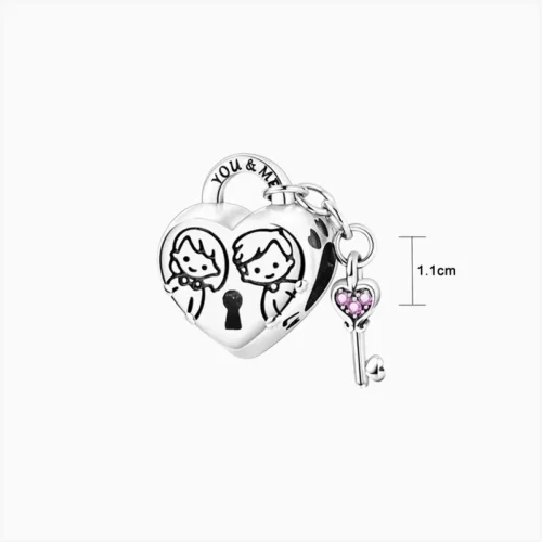 Charm Candado De Amor