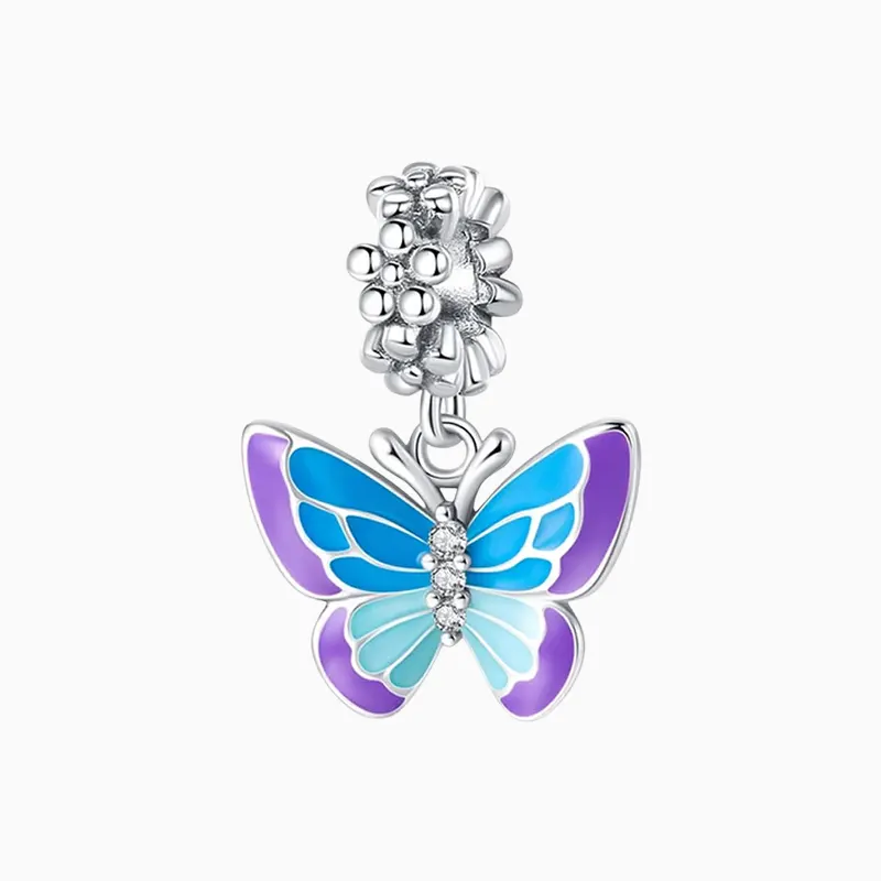 Charm Mariposa Fluorescente Charm Mariposa Fluorescente