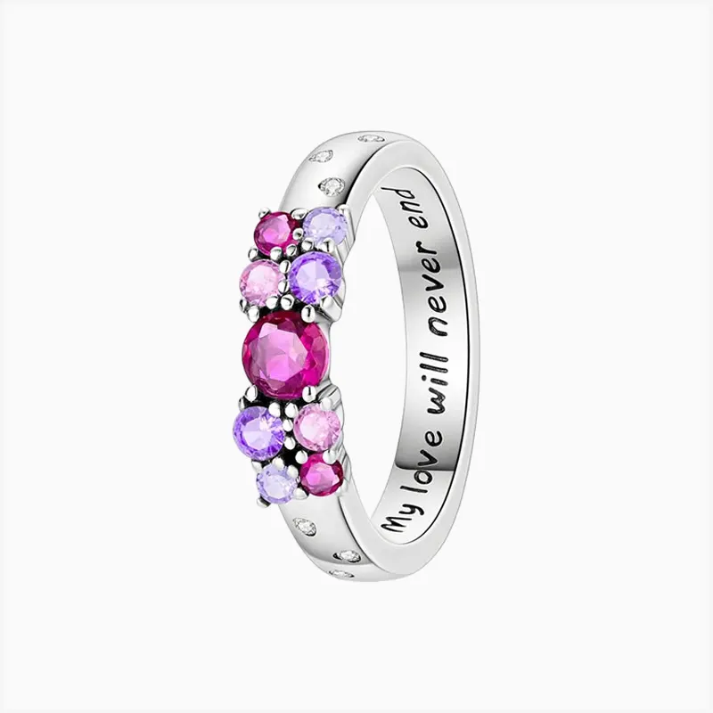 Anillo De Plata Amor Por Siempre