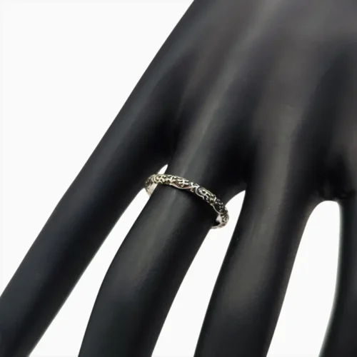 Anillo De Plata Flor De Luna