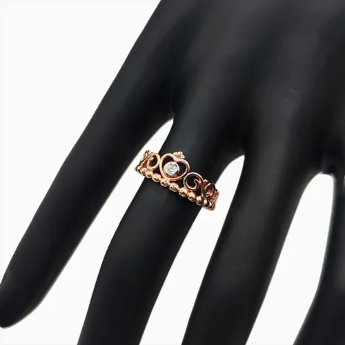 Anillo De Plata MI Princesa Rosa