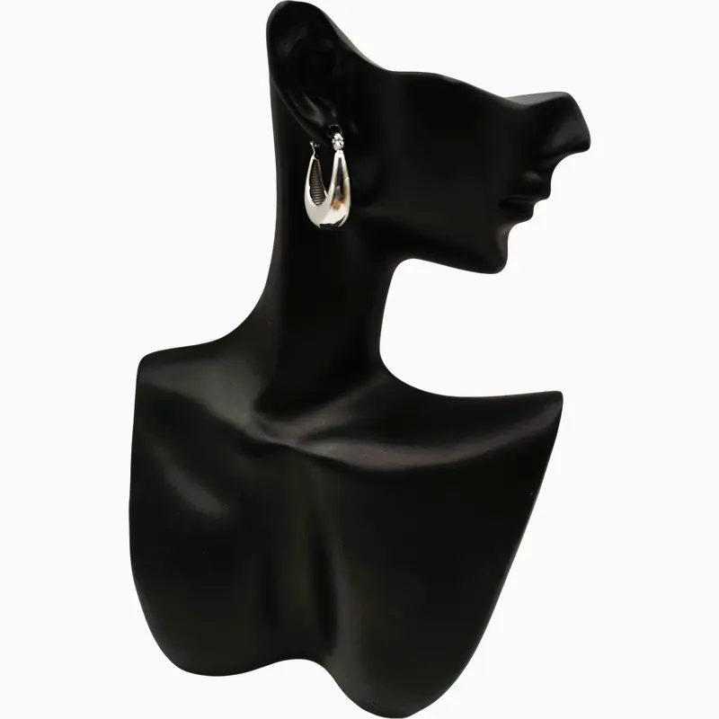 Aretes Arracadas De Acero Diseño Contemporáneo