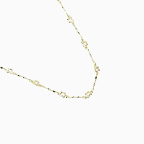 Cadena De Oro Eslabones De Mariposa