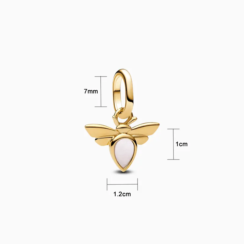 Charm Abeja Blanca Charm Abeja Blanca