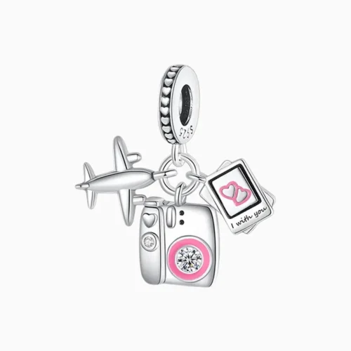 Charm Avión Cámara Y Foto