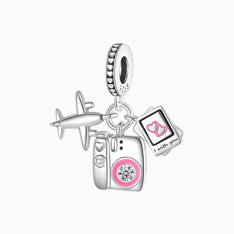 Charm Avión Cámara Y Foto