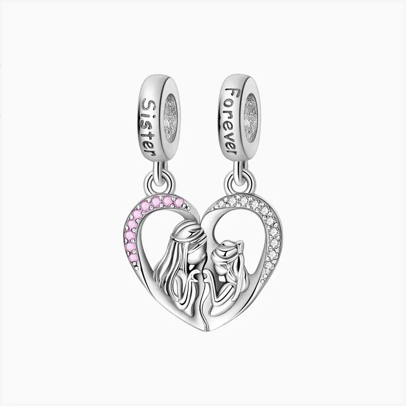 Charm Duo Hermanas Por Siempre