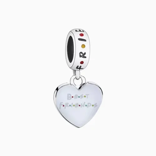 Charm Friends Corazón Mejores Amigos