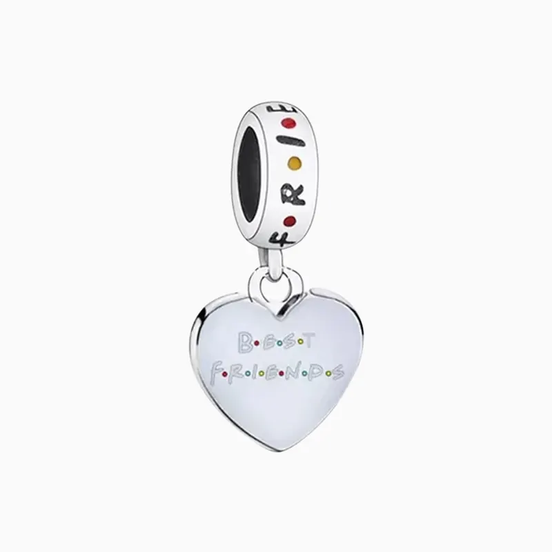 Charm Friends Corazón Mejores Amigos