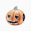 Charm Halloween Calabaza Corazones