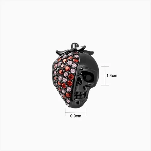 Charm Halloween Calavera Fresa