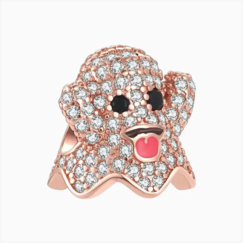Charm Halloween Fantasma Brillante
