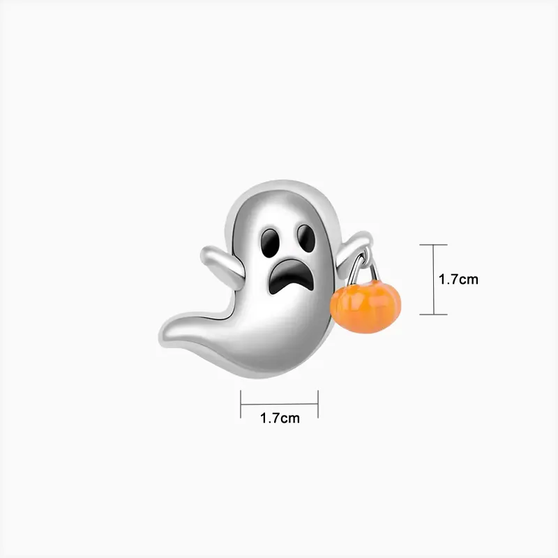 Charm Halloween Fantasma Calaverita