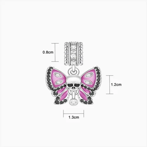 Charm Halloween Mariposa Maligna