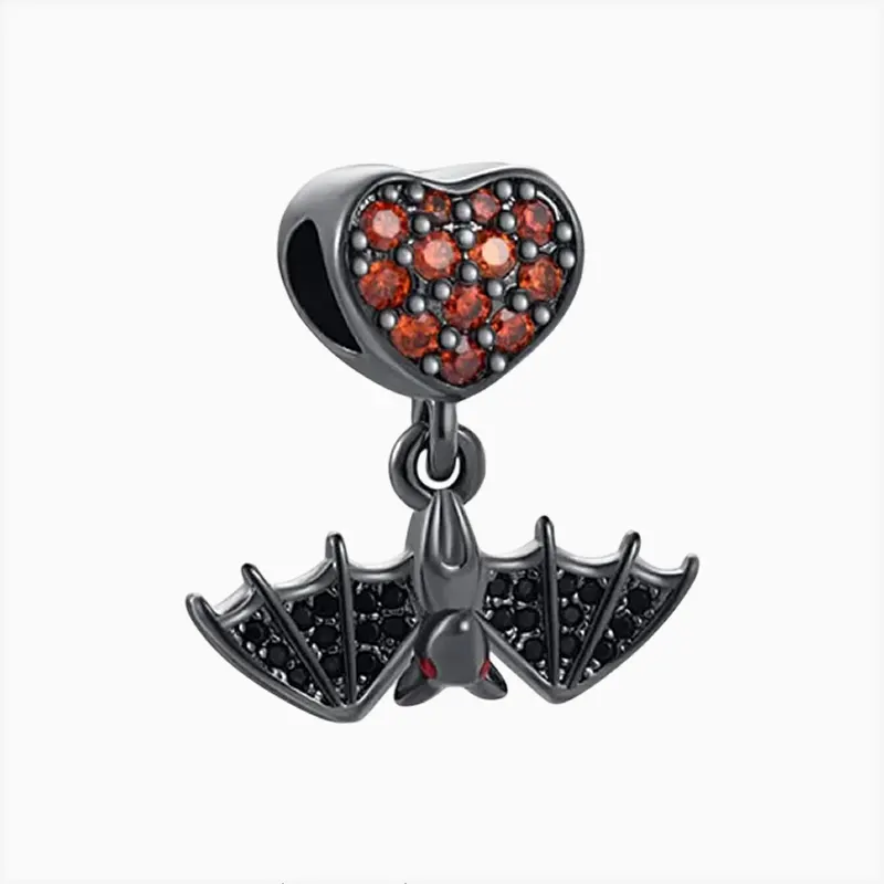 Charm Halloween Murciélago Romántico
