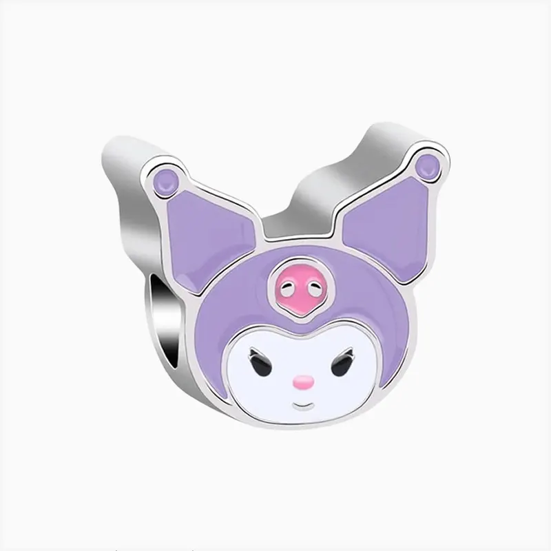 Charm Sanrio Kuromi Morado