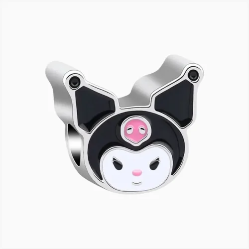Charm Sanrio Kuromi Negro Charm Sanrio Kuromi Negro