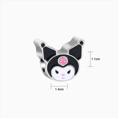 Charm Sanrio Kuromi Negro