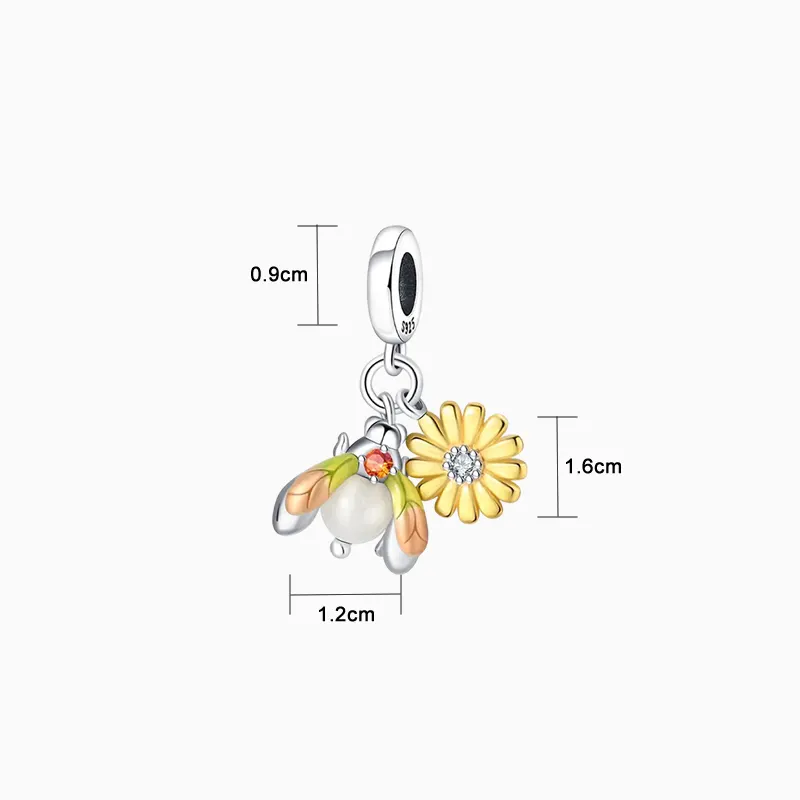 Charm Luciérnaga Fluorescente Charm Luciérnaga Fluorescente