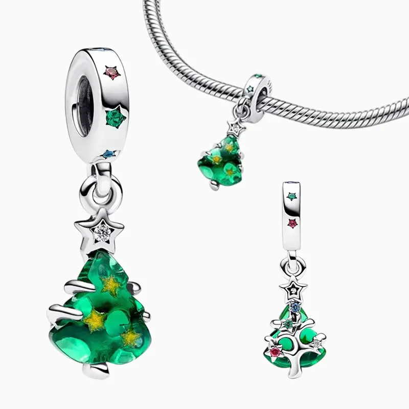 Charm Navidad Árbol Adornado