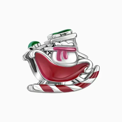 Charm Navidad Trineo Con Regalos