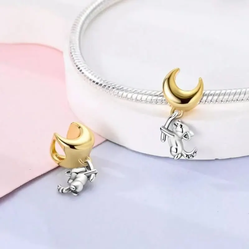 Charm Perro Con Globo Luna