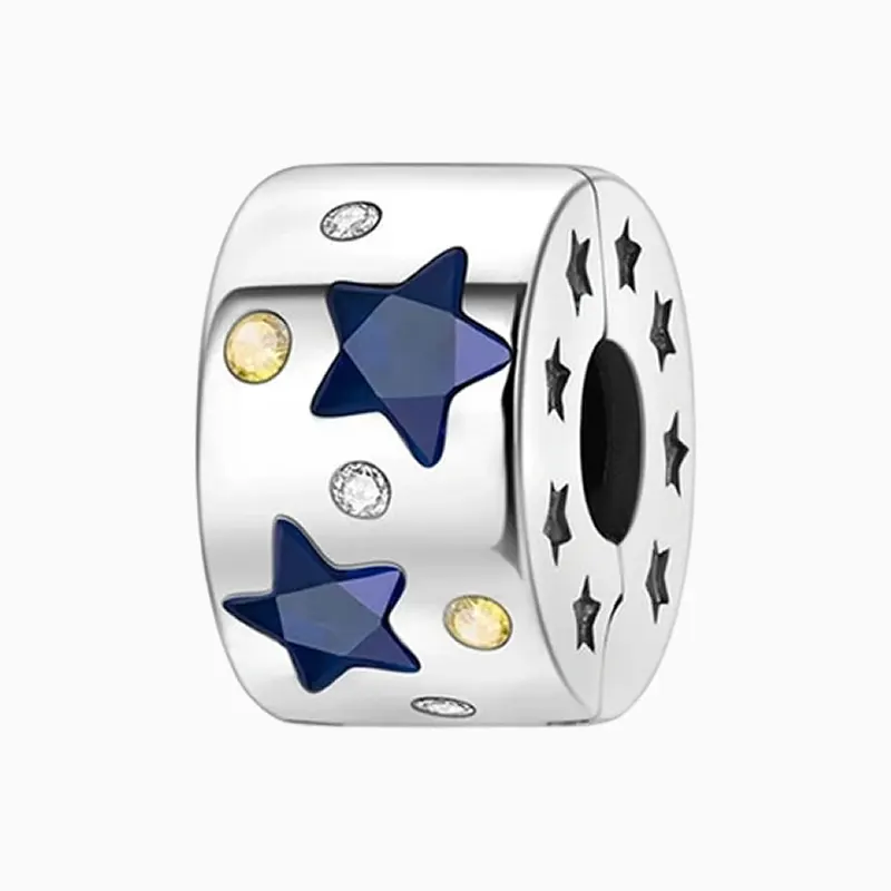 Charm Separador Estrellas Azules