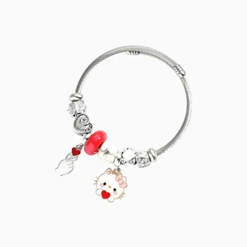 Pulsera De Acero Sanrio Hello Kitty