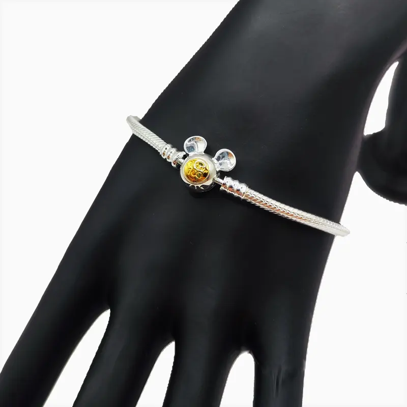 Pulsera De Plata Disney 100 Aniversario