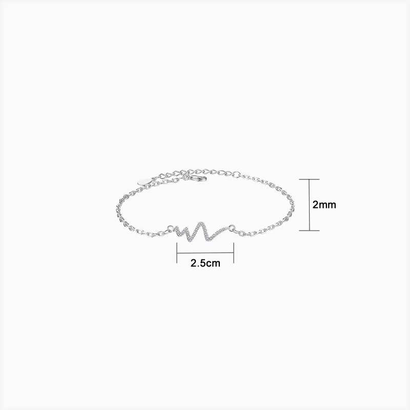 Pulsera De Plata Pulso Liso Pulsera De Plata Pulso Liso