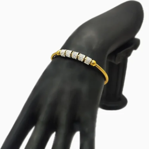 Pulsera De Acero Hebilla Magnética Brillante