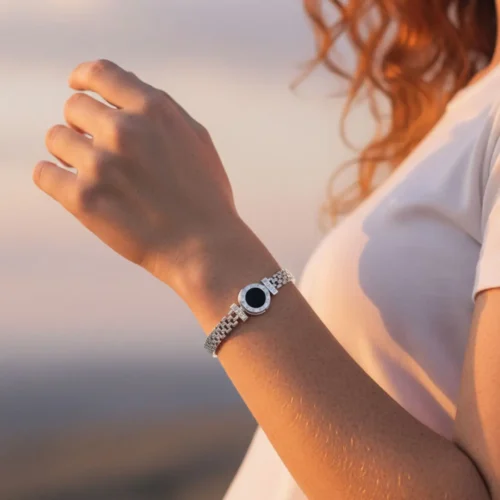 Pulsera De Acero Números Romanos