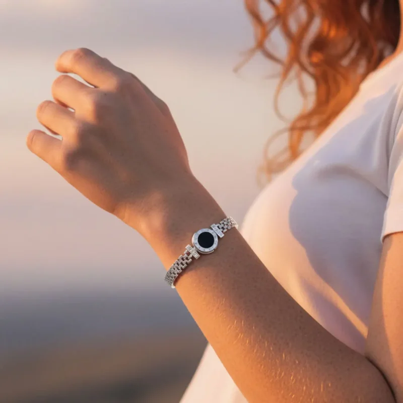 Pulsera De Acero Números Romanos