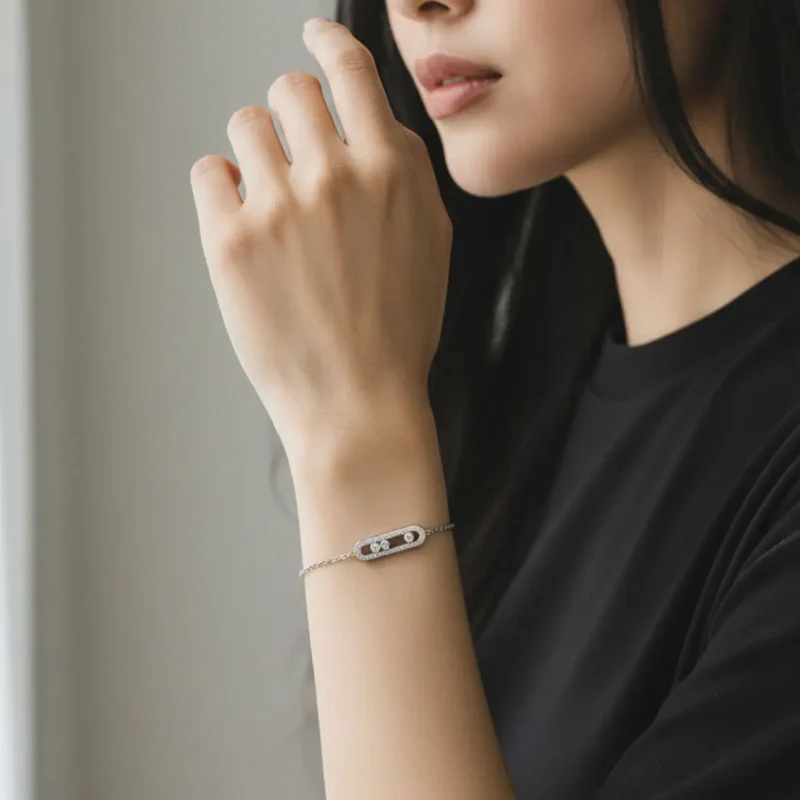 Pulsera De Acero Movimiento Cincel