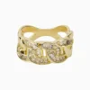 Anillo De Oro Argolla Orgánica