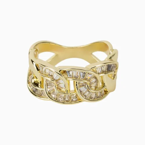 Anillo De Oro Argolla Orgánica