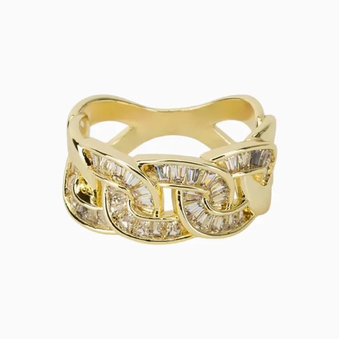 Anillo De Oro Argolla Orgánica