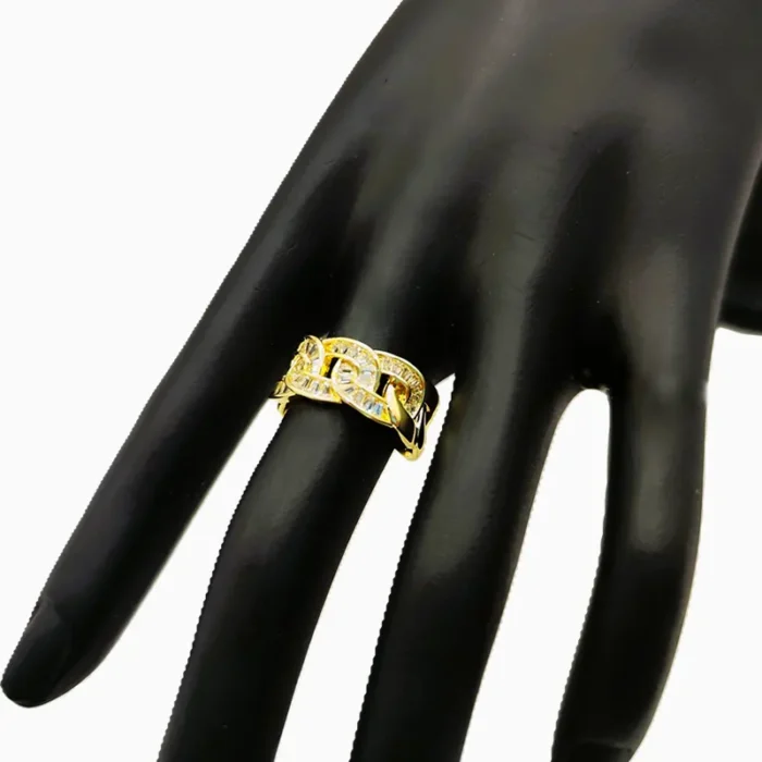 Anillo De Oro Argolla Orgánica