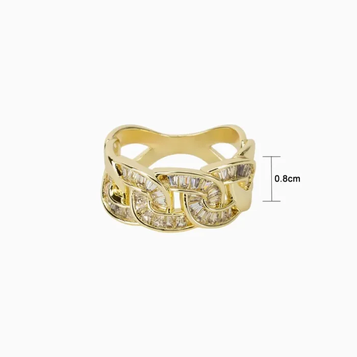 Anillo De Oro Argolla Orgánica