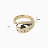 Anillo De Oro Piedras Multicolor Ajustable