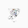 Anillo De Plata Cinturón De Corazón