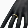 Anillo De Plata Dual ME Azul