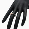Anillo De Plata Dual ME Negro