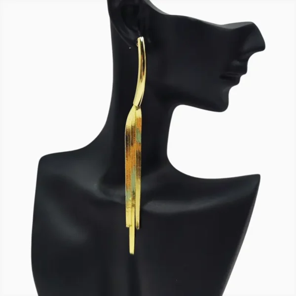 Aretes De Oro Cola De Ratón