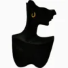 Aretes Huggies De Plata Abrazo Brillante Dorado