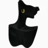 Aretes Huggies De Plata Aro Verde