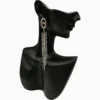 Aretes Largos De Acero Colgantes De Cubo