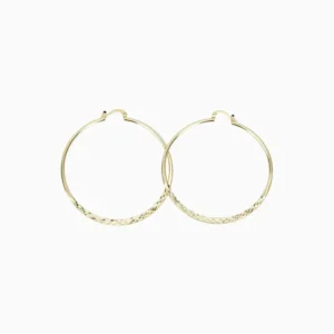 Arracadas De Oro Diseño De Moda 60