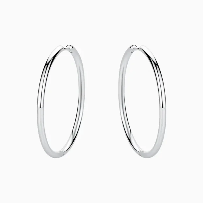 Arracadas De Plata Para Charms Plata